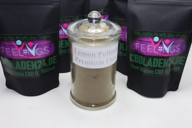 Pollen Lemon Flow CBD Hash